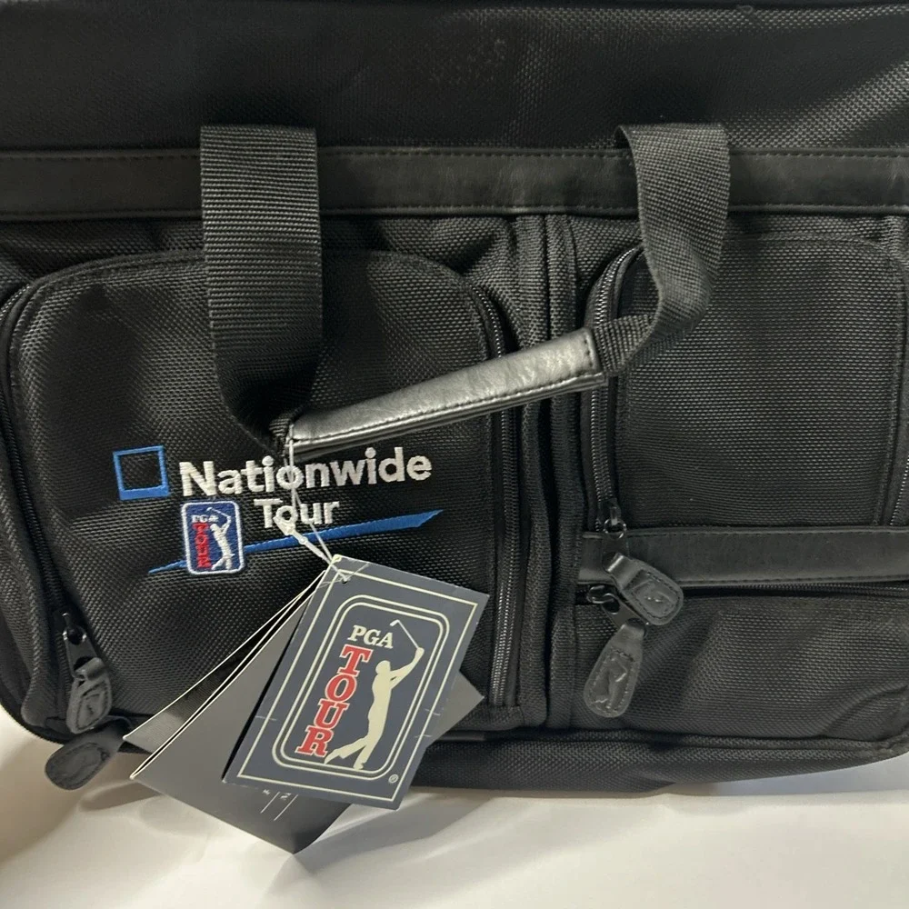PGA Tour Nylon Bag Briefcase Nationwide Tournament, Strap NWT